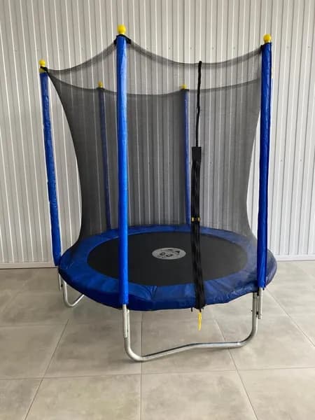 Детский каркасный батут для дома с защитной сеткой внешней Trampoline 6 ft 183 см