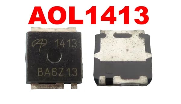 Микросхема AOL1413 P-Channel MOSFET 30V 38A ULTRA-SO8