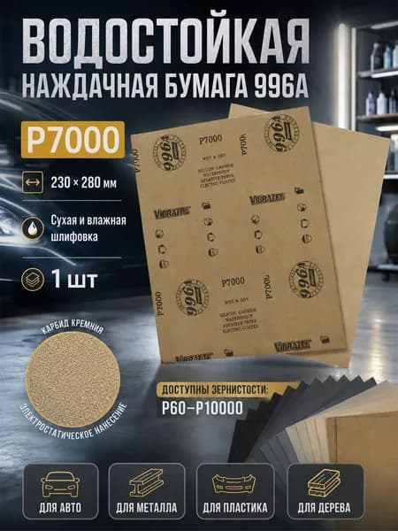 Лист шлифовальный, шкурка 230.13