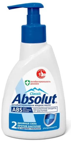 Absolut Classic Жидкое мыло ультразащита 250мл