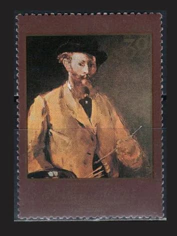 Марка (5265) СССР 1982. Э. Мане