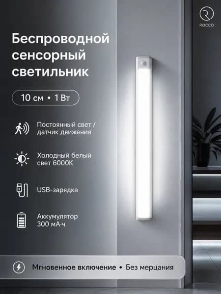 Светодиодная лента 1 Вт, IP20, Белый, 1 шт