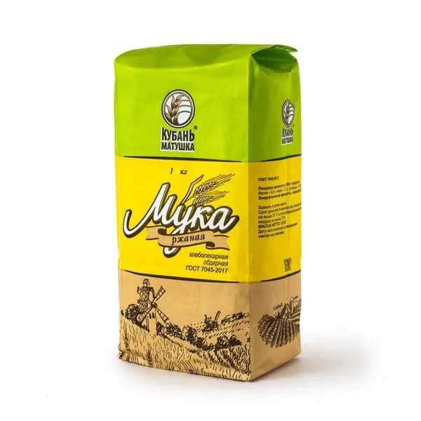 Мука ржаная Кубань Матушка 1 кг