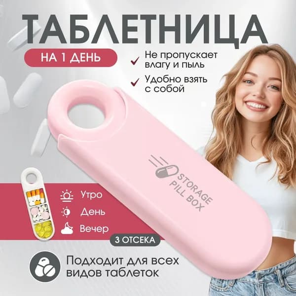 Таблетница, таблетница на день