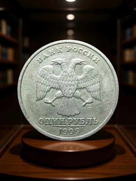 Россия 1 Рубль 1999 СПМД год