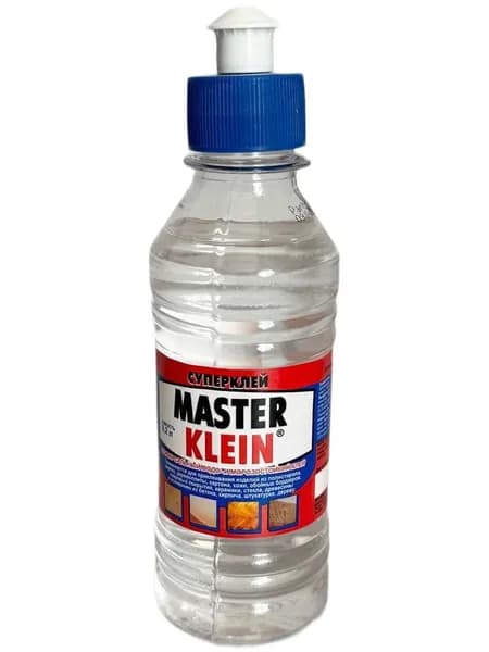 Клей универсальный водо и морозостойкий MASTER KLEIN прозрачный 200мл.