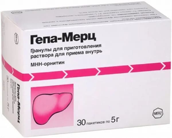 Гепа-Мерц, гранулы в пакетиках, 30 шт.