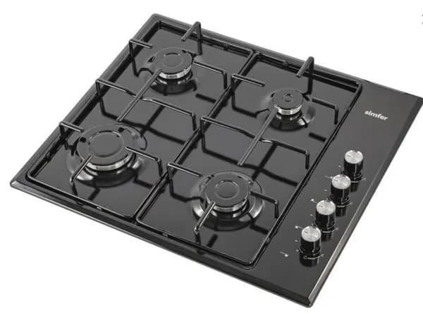 Газовая варочная панель SIMFER H60Q40B411, серый