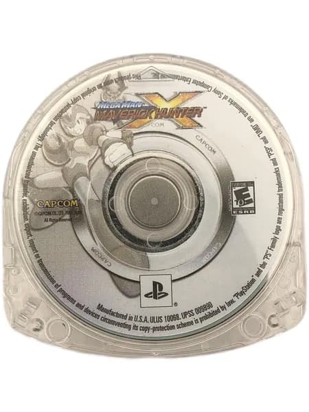 Игра Mega Man Maverick Hunter PSP (Без коробки, Used) (PlayStation Portable (PSP), Оригинальный)