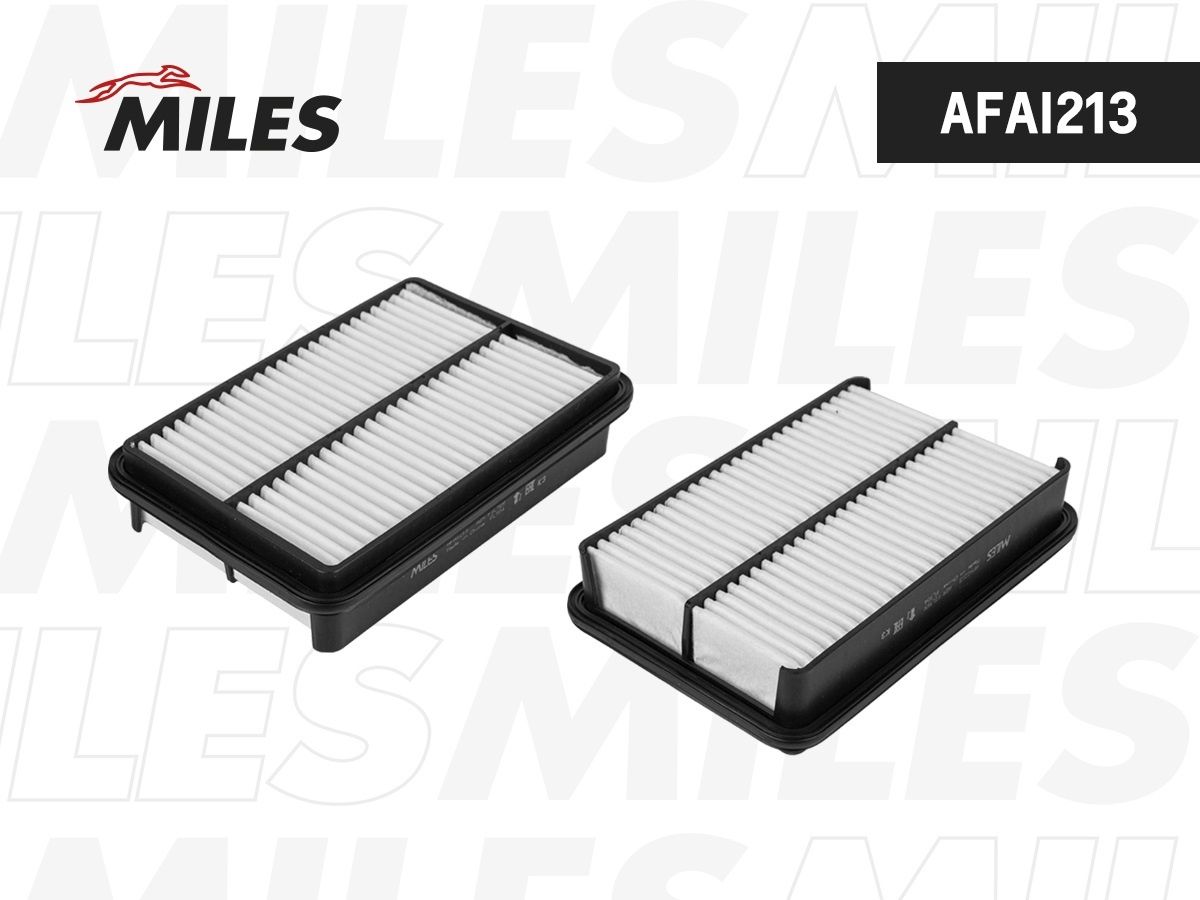 MILES Фильтр воздушный арт. AFAI213, 1 шт.