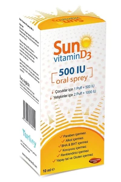 Sun Витамин D3 Оральный спрей