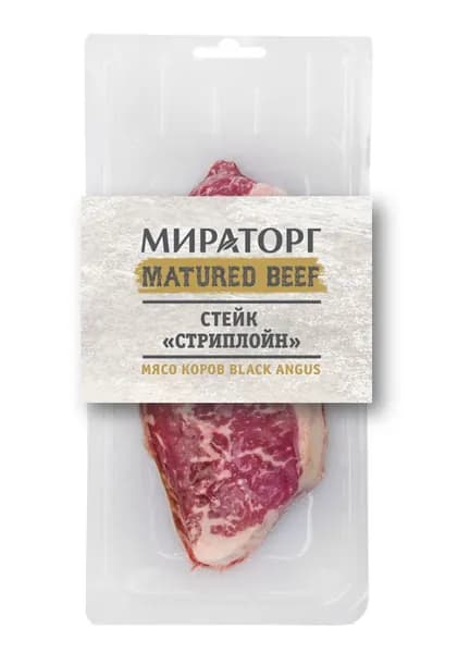 Стейк Мираторг Matured Beef Стриплойн охлажденный, 250г