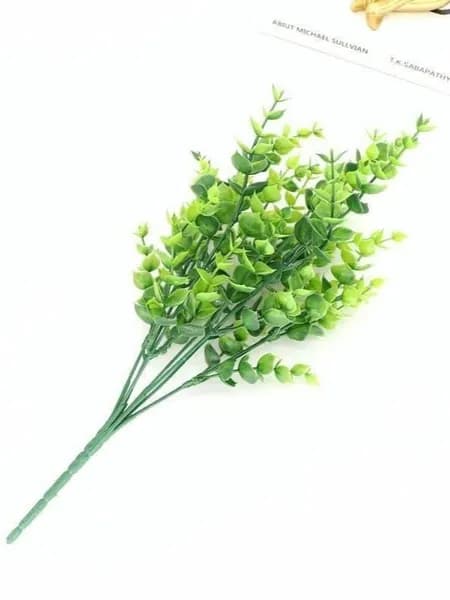 Искусственные цветы 1 шт зеленый