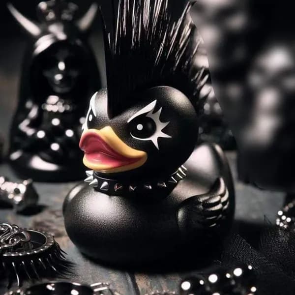 Фигурка утки, Модель утки серии Duckieville Duck 8*6*7,5 см