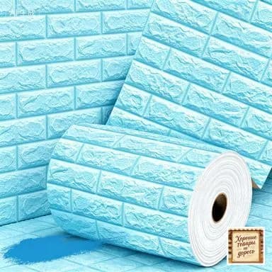 Самоклеящаяся стеновая панель ПВХ 3D, толщина 3,2 мм, рулон 50 500 см, тепло- и звукоизоляция, легкий ремонт без мастера, для кухни, детской, коридора, ванной и балкона