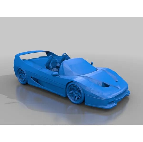 Ferrari F50. Масштабная модель 1:72.