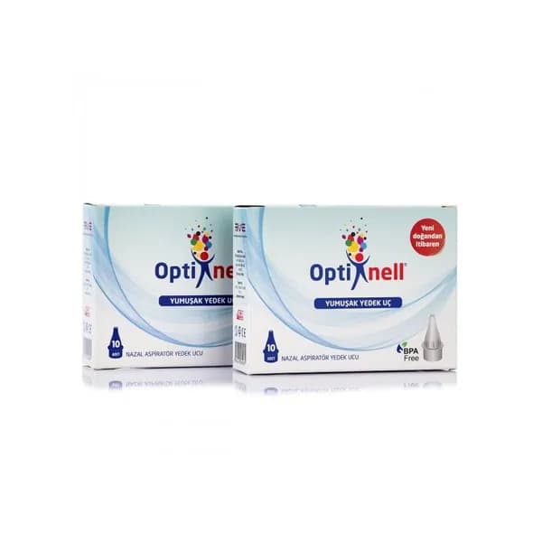 Запасной наконечник назального аспиратора Optinell для носа 2 коробки