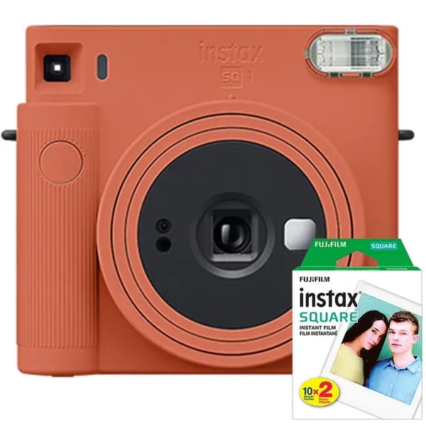 Фотоаппарат мгновенной печати Fujifilm Instax SQ1 + Ремешок + Аккумулятор + 20 Пленка