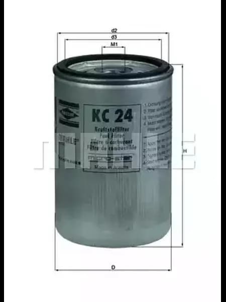 Фильтр топливный KC24
