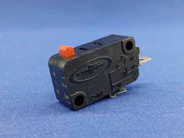 Микровыключатель Starion SZM-V16-FA-63 две клеммы для СВЧ LG (нормально разомкнутый)