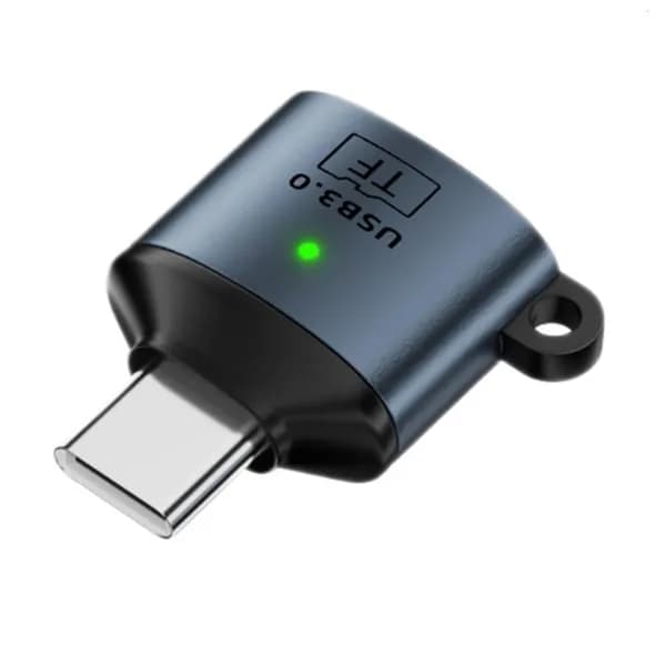 Картридер USB 3.0 Type-C, Синий - Тип-С