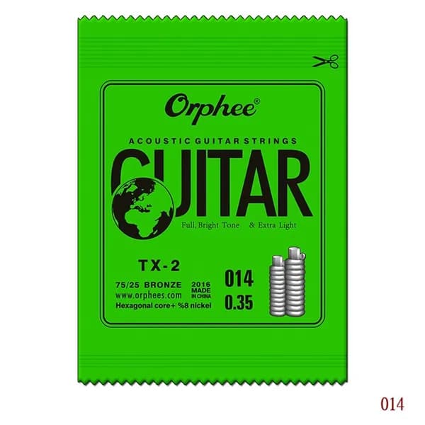 Струна для акустической гитары Orphee 0.010-0.052 дюйма, одиночная