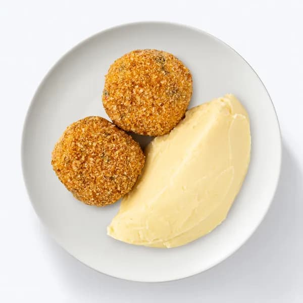 Котлеты крабовые с картофельным пюре, 250 г, Eattery