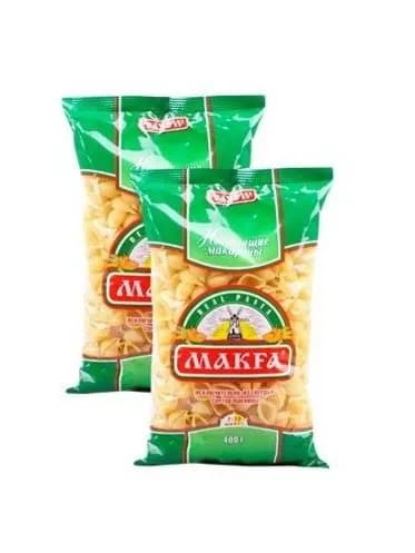 Макароны "Ракушки" МАКFА,2шт по 400г