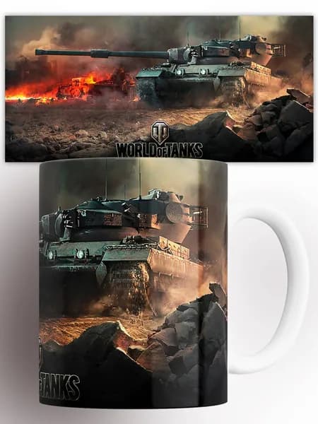 Кружка Ворлд Оф Танкс World of Tanks 330 мл