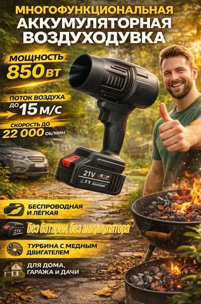 Воздуходувка портативная