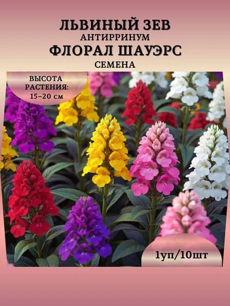 Львиный зев "Флорал Шауэрс, смесь" семена, 1 пачка