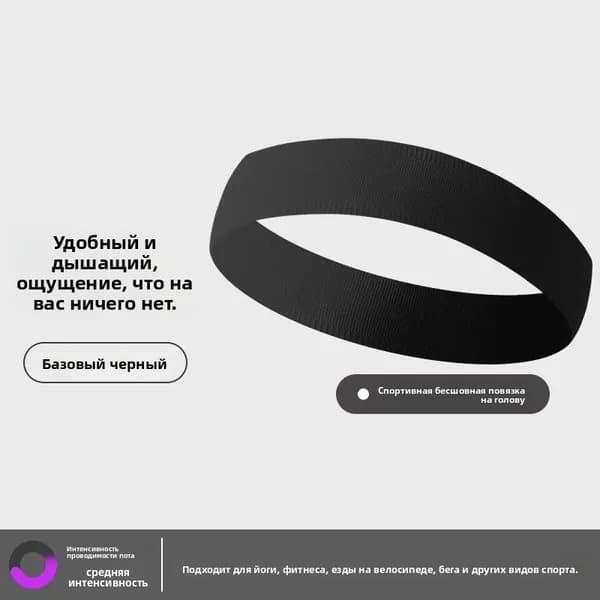 Повязка на голову спортивная