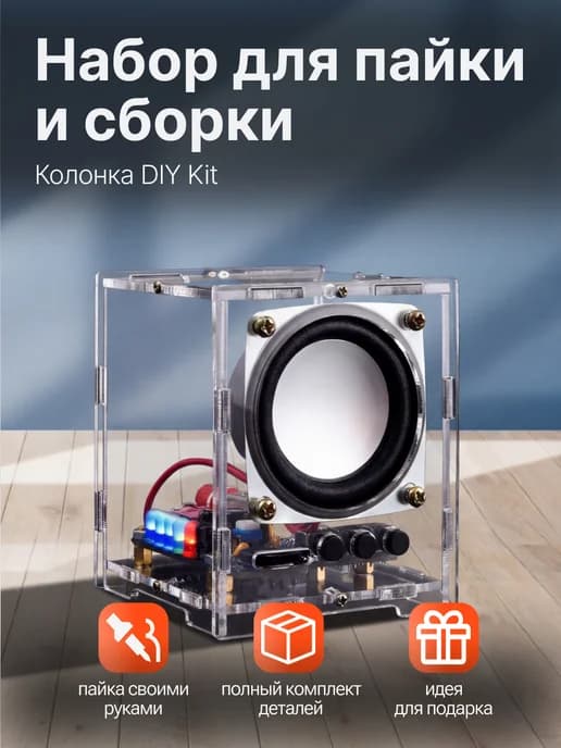 DIY-набор для сборки Bluetooth колонки
