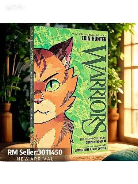 Warriors: The New Prophecy полная вторая серия романов + комиксы (Erin Hunter)