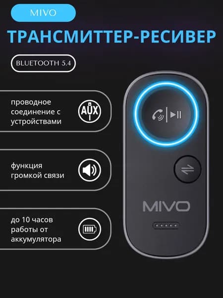 Трансмиттер-ресивер Bluetooth для автомобиля