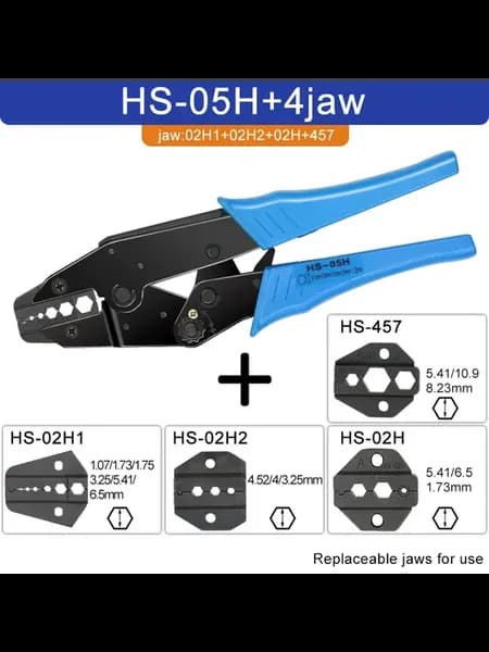 Инструменты для обжима кабелей SMA BNC YEFYM HS-02H2