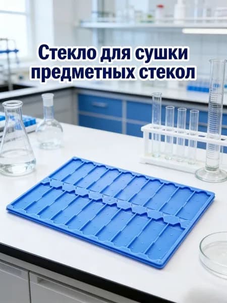 Коробка для хранения микроскопических стекол, экспериментального производства,1 шт.