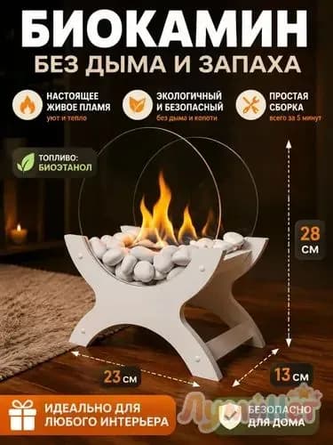 Биокамин Напольная, Настольная установка