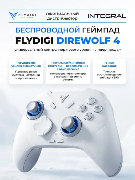 Геймпад беспроводной, кроссплатформенный Flydigi Direwolf 4