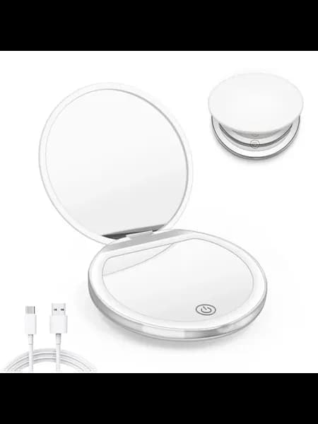 LED Зеркало для макияжа с подсветкой White-3X
