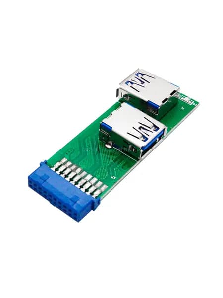Переходник с USB 3.0 мат.плата на 2х USB 3.0 тип А