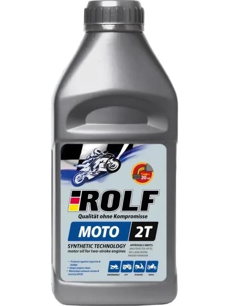 ROLF 2Т Масло моторное, Полусинтетическое, 0.5 л