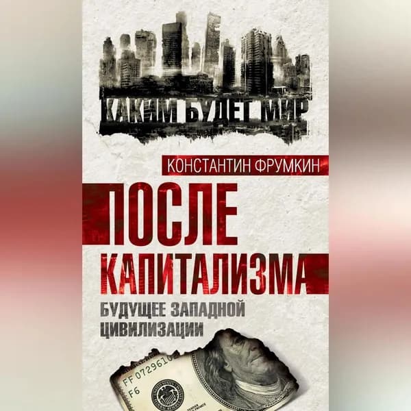 После капитализма. Будущее западной цивилизации | Фрумкин Константин Григорьевич | Электронная аудиокнига