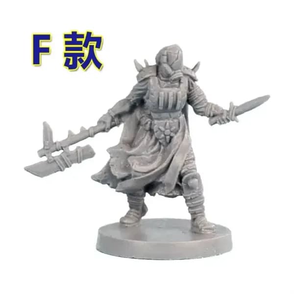 TRPG настольная игра Научно-фантастическая космическая война миниатюры,Фигурки воинов роботов песчаных червей и монстров