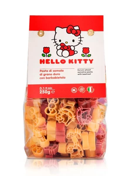 Макароны Dalla Costa, Hello Kitty, со свеклой, без яиц, 250 г