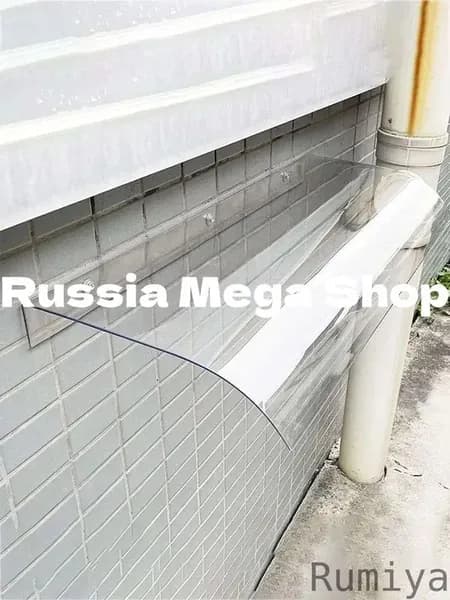 Козырек над крыльцом дверью, входом,защита от дождя, удлинение 40см