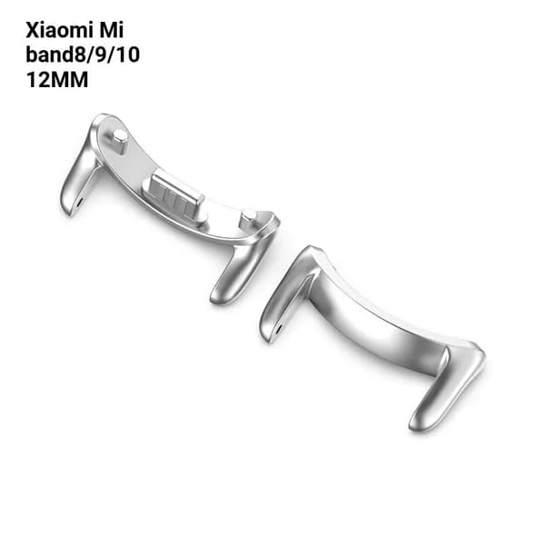 1 Пара разъемов из нержавеющей стали для Xiaomi Band 10/9/8 Pro Адаптер для ремешка 12/14/22 мм Быстросъемный ремешок для часов Аксессуары для компоновки
