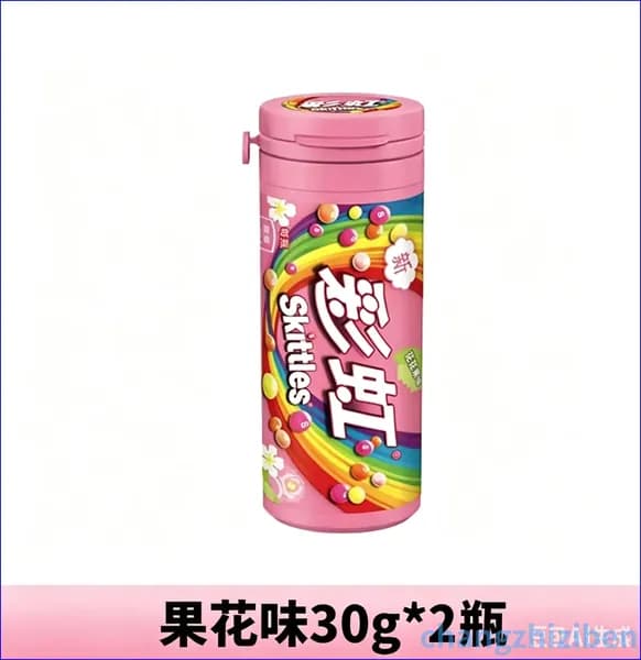 Сладости Skittles с необычным сочетанием цветов и фруктов в удобной упаковке