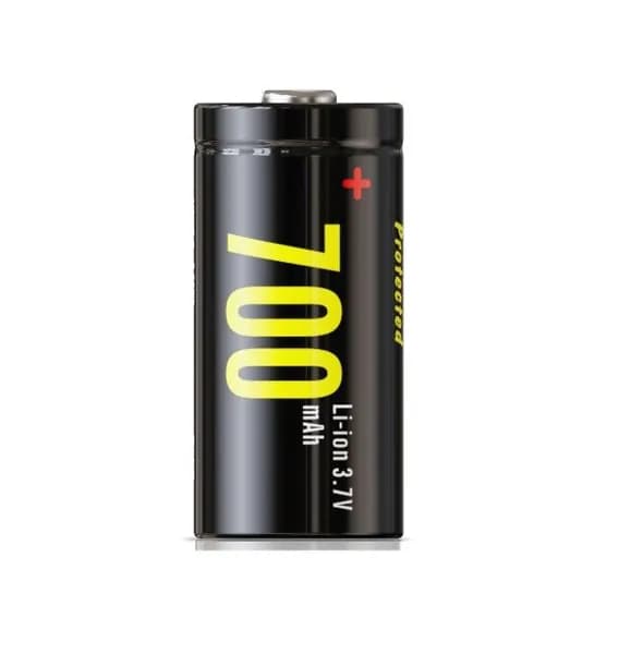 Аккумулятор Li-ion Soshine 16340 RCR123 3,7v 700 mAh с защитой