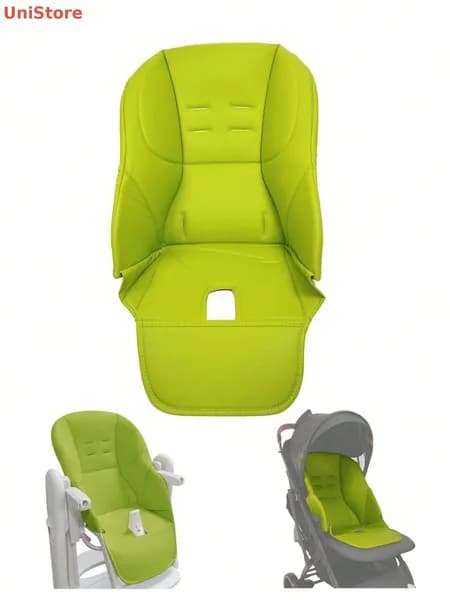 Чехол из эко-кожи на стульчик Peg-Perego Tatamia/Голубой-зеленый
